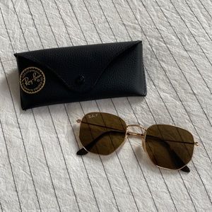 Ray-Ban Hexagonal Polarized Sunglasses